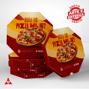 Embalagem para Pizza Personalizada      